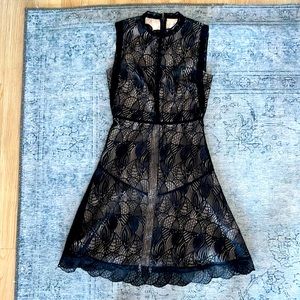 Reiss size 3 black lace dress. Can be worn for work or for cocktail dress